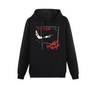 YANGDUJUN Exciter Heavy Metal Maniac Mens Hoodies Casual Cotton Unisex Black Sweatshirts L
