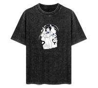 YANGDUJUN Is It Wrong To Try To Pick Up Girls in A Dungeon Familia Myth Orario Anime Ofertas Mens T-Shirt Casual Cotton Unisex Black Tees Tops M