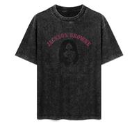 YANGDUJUN Jackson Browne Saturate Before Using Music Mens T-Shirt Casual Cotton Unisex Black Tees Tops XL