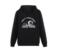 YANGDUJUN Tree of Forgiveness John Prine Mens Hoodies Casual Cotton Unisex Black Sweatshirts 3XL