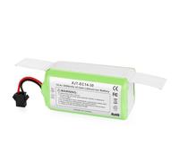 Yangers Batteria ricaricabile agli ioni di litio, 14,4 V, 3000 mAh, compatibile con Eufy RoboVac 11 11S 11S MAX RoboVac 30 30C 35C 12 15T 15C 15C MAX Ecovacs Deebot N79 N79S DN622