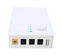 Yangers Gruppo di Continuità Mini UPS 12V, 13500mah Banca di Potere Backup Batteria alimentazione ininterrotta Protezione Blackout per Router ONU Modem Fotocamera,Uscita 5V USB 9V 12V DC QC3.0