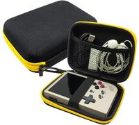 Yangers Hard Carrying Case for Anbernic RG35XX / RG35XX Plus / RG35XX Pro / RG353V / RG353VS Retro Handheld Game Console Accessories, Protective EVA Carry Case Multi-Function Travel Storage Bag