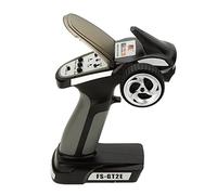 Yangers Telecomando Ricevitore Radio trasmettitore 2.4GHz, Flysky FS GT2E Trasmettitore Radio 2 canali 2,4GHz AFHDS 2A + Sistema Ricevitore Radio A3 A3 per Auto da Corsa RC