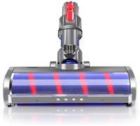 Yangers Testa Motore Spazzola Motorizzata per Dyson, Testa di Ricambio Spazzola Rullo Morbido per Dyson V10 Digital Slim V12 Detect Slim Aspirapolvere, Bocchetta per Pavimenti con 4 LED