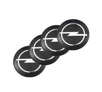 YANGFEIYA 4 Pezzi Auto Coprimozzi Adesivo per Opel Antara 2010-2016 50MM, Tappi Ruota per Auto Impermeabili Antipolvere Auto Decorativo Emblema Accessori,A