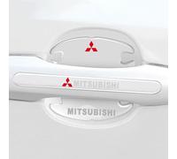 YANGFEIYA 8 Pezzi Protezione Maniglie Auto per Mitsubishi ASX 2010-2023, Anticollisione Pellicola Protettiva per Maniglia della Portiera dell'Auto,B