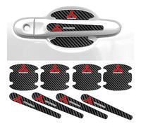 YANGFEIYA 8 Pezzi Protezione Maniglie Auto per Mitsubishi ASX 2010-2023, Anticollisione Pellicola Protettiva per Maniglia della Portiera dell'Auto,C