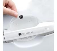 YANGFEIYA 8 Pezzi Protezione Maniglie Auto per Peugeot 208 2012-2024, Anticollisione Pellicola Protettiva per Maniglia della Portiera dell'Auto,B