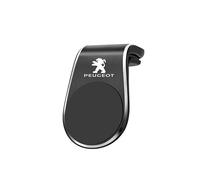 YANGFEIYA Porta Cellulare Auto Magnetico per Peugeot 2008 II Active/2008 GT/2008 Active Business 2019-2024, Rotazione Supporto Auto Smartphone Supporto Magnetico per Presa d'Aria,Black