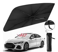 YANGGO Ombrello Parasole Auto per Audi A3 A4 A5 A6 S3, Parasole Auto Parabrezza Interno, Ombrello Parasole per Parabrezza Blocca Il dei Raggi UV,140 * 80CM,L(140 * 80CM)