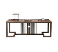 YANGJINGOZ-2025 Scrivania per Computer Scrivania in legno in stile cinese, scrivania da studio for ufficio domestico con gamba del tavolo schermo, struttura robusta(S)