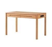 YANGJINGOZ-2025 Scrivania per Computer Scrivania in legno massello con cassetti, piccola scrivania for studio e computer portatile, color(S)