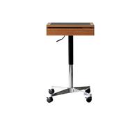 YANGJINGOZ-2025 Tavolino centro sala Il legno può spostare il divano lateralmente, con le ruote che sollevano la piastra di roccia, piccolo laterale, comodino, mobiletto del