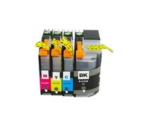 YanglishiOU Cartuccia d'inchiostro for stampante b-rother LC225 LC229 LC229XL MFC-J5320DW 5620DW 5720DW 5625DW DCP-4120DW LC225 LC229 XL