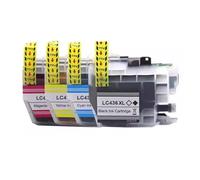 YanglishiOU Cartuccia d'inchiostro for stampante B-rother MFC-J4340DW/J4440DW/J4540DW/J5855DW/J5955DW/J6555DW/J6955DW/J6957DW(1Set LC436XL)