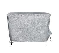 YANGLLYJ Copri Condizionatore da Esterno, Copertura Motore Condizionatore Esterno, Impermeabili e Resistenti, con Fodera in Cotone(80x30x55cm/31x12x22in)