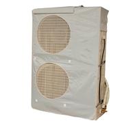 YANGLLYJ Copri Condizionatore da Esterno, Copertura Pompa di Calore d'Aria Multifunzione Invernale da Esterno, Copertura Protettiva per Esterni(110x45x150cm/43x18x59in)