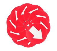 Yangshe 25Pcs riflettente Trail Marcatori PVC freccia direzione segni per la sicurezza di campeggio all'aperto