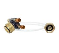 Yangshe Adattatore per tubo cilindrico, adattatore di ricarica per propano, convertitore per tubo di ricarica di butano vuoto (RU a Campingaz)