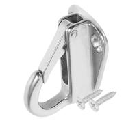 Yangshe Ganci per parafango per barca, 12 pezzi, in acciaio inox 316, ganci per barche, accessori marini, ganci a molla, punti di ormeggio per imbarcazioni