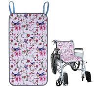 YANGSHINE Cuscino per sedia a rotelle altamente assorbente per incontinenza per anziani, impermeabile, lavabile e riutilizzabile, cuscino antiscivolo con due manici ad anello, 50 x 90 cm, motivo