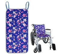 YANGSHINE Cuscino per sedia a rotelle altamente assorbente per incontinenza per anziani, impermeabile, lavabile e riutilizzabile, cuscino antiscivolo con due manici ad anello, 50 x 90 cm, stile