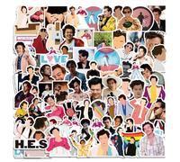 Yangsiw 100 adesivi cantanti Harry Styles per laptop e bottiglie d'acqua, impermeabili, durevoli e alla moda, in vinile, per adolescenti, bottiglie d'acqua