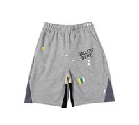 YANGSMEN Retro High Street Hip Hop Graffiti Pantaloncini Sportivi per Gli Uomini E Le Donne Sport Estivi Pantaloncini Casual-Color-2||XL