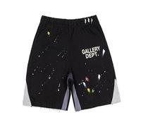 YANGSMEN Short Sportivi Traspiranti retrò High Street Hip-Hop per Uomo E Donna, Pantaloncini Sportivi Casual All'aperto Freschi E Sciolti per L'Estate-Color-1||L