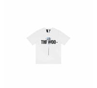 YANGSMEN T-Shirt A Maniche Corte Uomo E Donna con Scollo Rotondo alla Moda E Traspirante, T-Shirt Sportiva Estiva in Bianco E Nero-Color-1||S