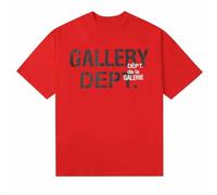 YANGSMEN Trendy retrò Semplice Stampato Comodo da Uomo E Donna A Maniche Corte T-Shirt, Elastico Estivo Leggero da Coppia A Maniche Corte T-Shirt-Color-1||XL