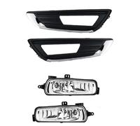 YANGTINGTING fari fendinebbia per auto Per Ford Per Focus 2015 2016 2017 2018 Per Ford Per Focus MK3 Coprifari Fendinebbia Lampada Alogena Luci Fendinebbia A LED(Fog covers halogen)
