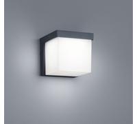 Applique YANGTZE LED quadrata antracite 228260142