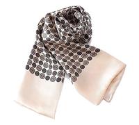 YangtzeStore Sciarpa Lunga in Seta Charmeuse e Raso per Uomini, 63"x10"