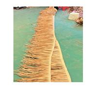 YANGUANG Tetto di Paglia Artificiale 0,5x1-10m Piastrella di Paglia di Palma Simulazione Paglia Capanna Anti-invecchiamento Ignifugo per Tiki Bar Decorazione Esterna Giardino(Size:10m/32.8ft)
