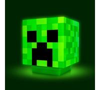 YANGUN Creeper Lampada Creeper con suoni zombie, 11 cm, ricarica USB verde, 3D cubo, accessorio da gioco, decorazione per camera, luce notturna portatile, regalo per bambini adulti