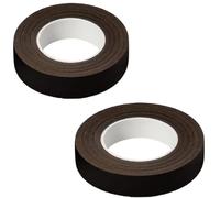 YANGWEN 2 Rotoli Nastro Fiorista,Adesivo Nastro per Fioristi,Nastro Fiore,Nastro Fioristi per Bouquet,Confezionamento di Fiori,Produzione Artigianale,Corona Nozze,27m*12mm(Marrone)