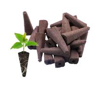 YANGWEN 30 Pezzi Spugne per la Crescita, Kit Idroponica Kit di Baccelli per Semi Germinazione Coltivazione di Piante Ecologiche Spugne Sistemi di Coltivazione idroponici