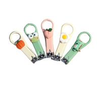 YANGWEN Tagliaunghie,5 Pezzi Tagliaunghie in Acciaio Inossidabile di Alta qualità,di Morsetti per Unghie in Acciaio Inossidabile,Clipper per Unghie Piccoli, Scatto di Unghie per Manicure e Pedicure