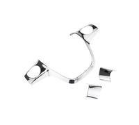yangwu99 Adatto for Ford Focus 3 Mk3 Kuga Escape 2012 2013 2014 2015 Accessori Coprivolante Auto Adesivo con Paillettes(Silver style1 3pc)