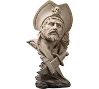Yangyang Pirate Captain Statua Busto Carattere Ornamenti Figura in Resina Scultura per la Decorazione Domestica Ufficio Accessori Bar Regali Mestieri