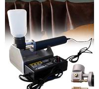 YANGYMM Applicatore Elettrico per la Tintura dei Bordi in Pelle, per la Tintura Continua dei Bordi in Pelle, per la Riparazione di Borse con Secchio (50 Ml)