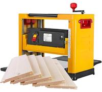 YANGYMM Cepilladora de Banco de 2000 W, Cepilladora EléCtrica de Escritorio de 13 Pulgadas, 8000 R/Min, con Motor de Cobre de 6-160 Mm de Alto 1-3 Mm de Grosor, Cepilladora de Espesor Multifuncional
