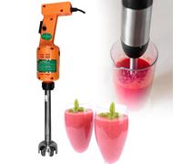 YANGYMM Frullatore a Immersione Commerciale, Sbattitore a Mano per Impieghi Gravosi da 500 W, 12.000 Giri/Min, Manico Staccabile, Impugnatura Ergonomica, per Zuppe, Salse, Purè di Patate, Panna,250mm