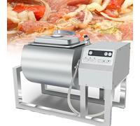 YANGYMM Macchina per Marinatura Sottovuoto 18L/36Lb, Marinatrice a Tamburo Sottovuoto da 30 W, Rotazione Bidirezionale con Tre velocità, Marinatura Rapida, Catering, Lavorazione Alimentare