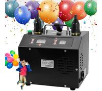 YANGYMM Pompa Elettrica Portatile per Palloncini da 1400 W, Soffiatore Elettrico a Doppio Ugello per Gonfiare Palloncini, con Controllo a Pedale, Perfetta per Decorazioni di Feste ed Eventi