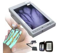 YANGYMM Rilevatore Portatile di Vene, Visualizzatore a Infrarossi per Localizzazione delle Vene, Display a LED da 5,5 Pollici + Peso Ultraleggero di 240 G + con Supporto, per Flebo Puntura Venosa