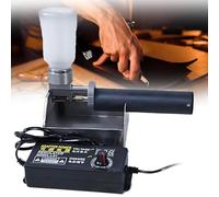 YANGYMM Strumento Elettrico per Tintura dei Bordi in Pelle, Applicatore di Vernice per Il Trattamento dei Bordi in Pelle, Tintura Continua, con Secchio di Tintura da 50 Ml