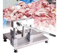 YANGYMM Taglia Ossa Manuale, Ghigliottina per Ossa Ad Alta Resistenza, con Lama in Acciaio Inossidabile, Efficiente e Durevole, per Affettare Costolette Maiale, per Macellai e Cucine Domestiche